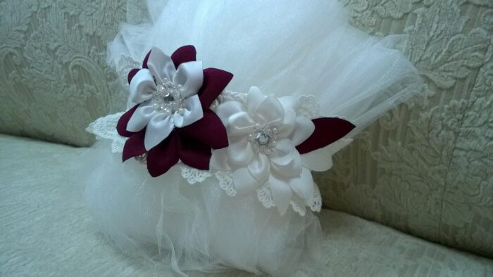 Свадебная подвязка Bliss Flowers 1 Свадебные подвязки 