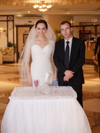 Татьяна и Алексей 1 Наши невесты <span class="removed_link" title="https://bliss.by/catalog/wedding-dress/mori-lee/svadebnoe-plate-blu-5270">Свадебное платье Mori Lee Blu 5270</span>Свадебный салон "Bliss" желает Вам, чтобы каждый последующий день лишь подтверждал правильность вашего выбора, приносил радость и счастье. Пусть даже к золотой свадьбе огонь чувств не потускнеет, а сопереживания и искренность не покинут ваши сердца. Поздравляем!!!