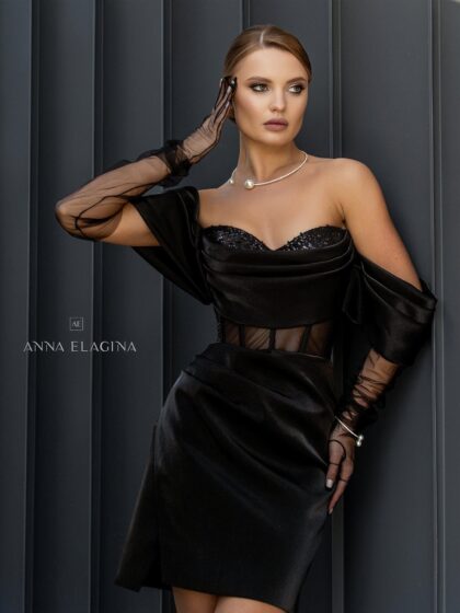 Мафи 1 Anna Elagina <p style="text-align: justify;">Вечернее платье - это изысканное творение, выполненное в стиле футляра из сатин-органзы, которая придаёт ему своеобразное мерцание. Платье также украшено изящным кружевом c бисером, что придает ему особый шарм. Уникальной особенностью этого платья является его трансформируемая структура: оно имеет съемную юбку, благодаря чему можно создавать разные образы и подчеркнуть вашу индивидуальность.</p>
<iframe src="https://www.youtube.com/embed/5eMTLt5pqyc" width="auto" height="600" frameborder="0" allowfullscreen="allowfullscreen"></iframe>